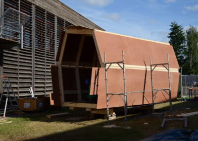 Cabine éconconçue en bois architecte annecy