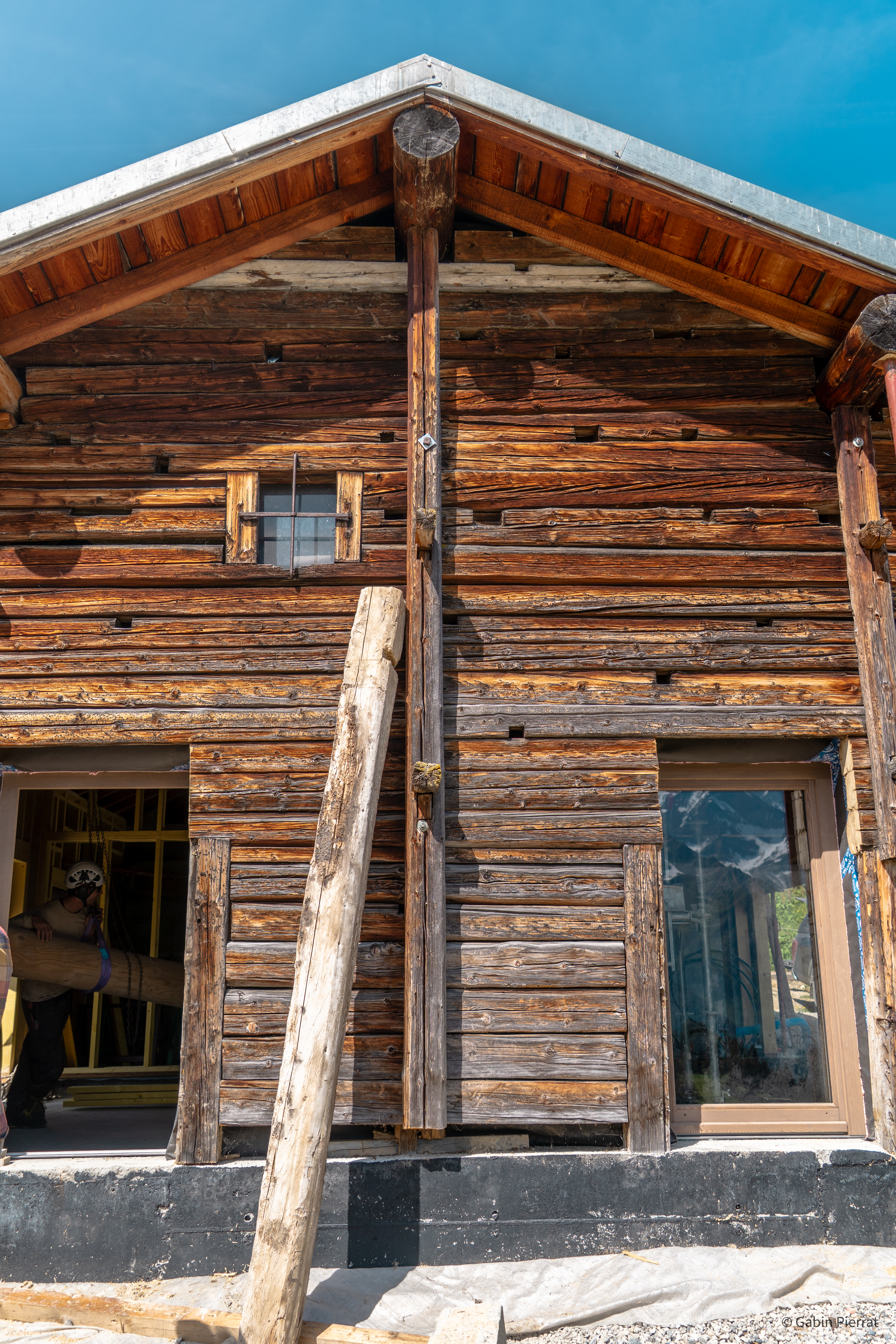 Transformation d'une grange Annecy Sallanches