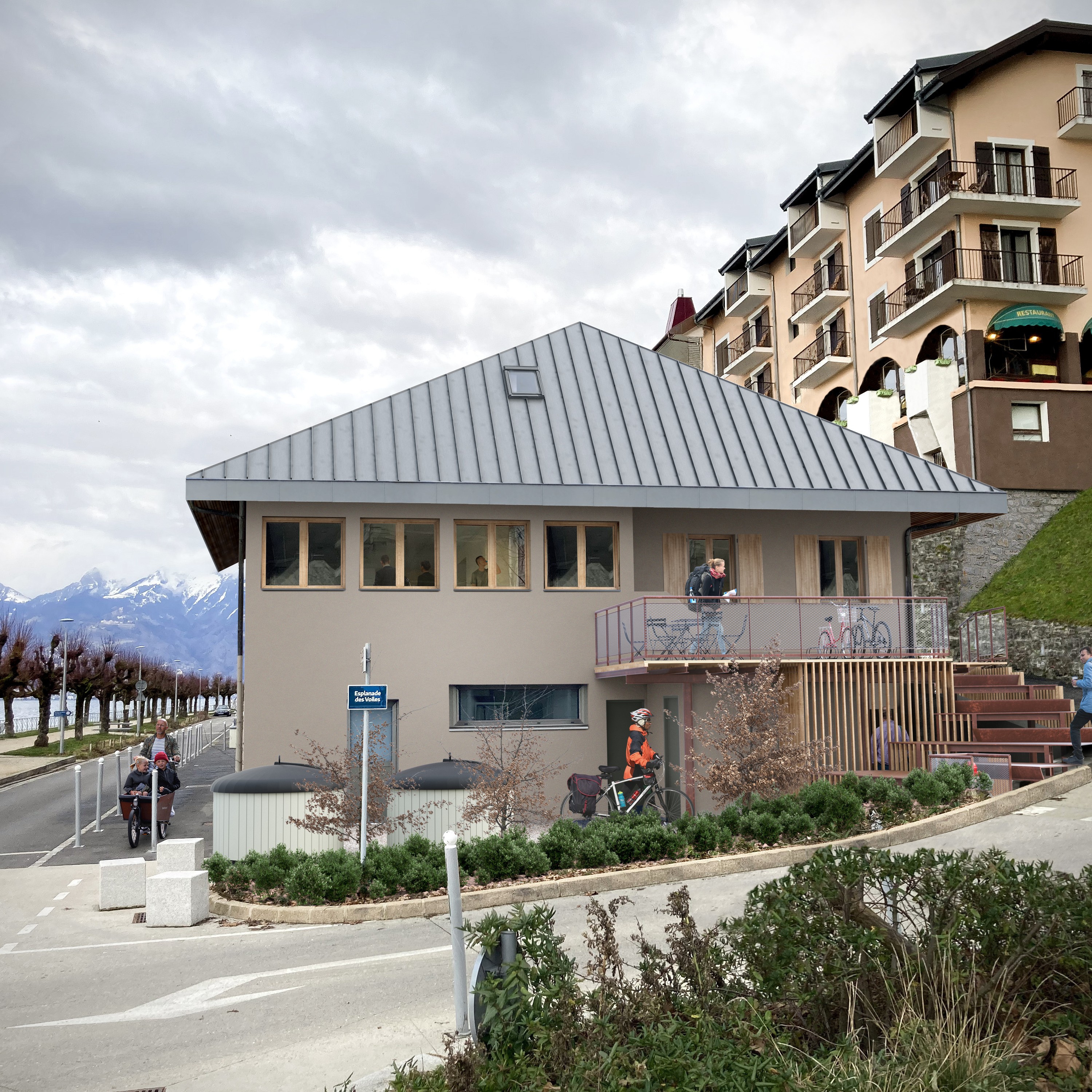 Rénovation thermique et mise aux normes auberge